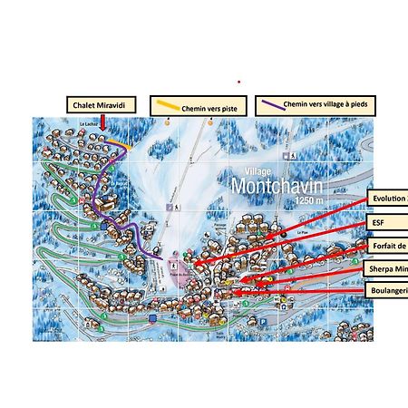 Chalet Miravidi, Montchavin-La Plagne, Jacuzzi & Sauna المظهر الخارجي الصورة