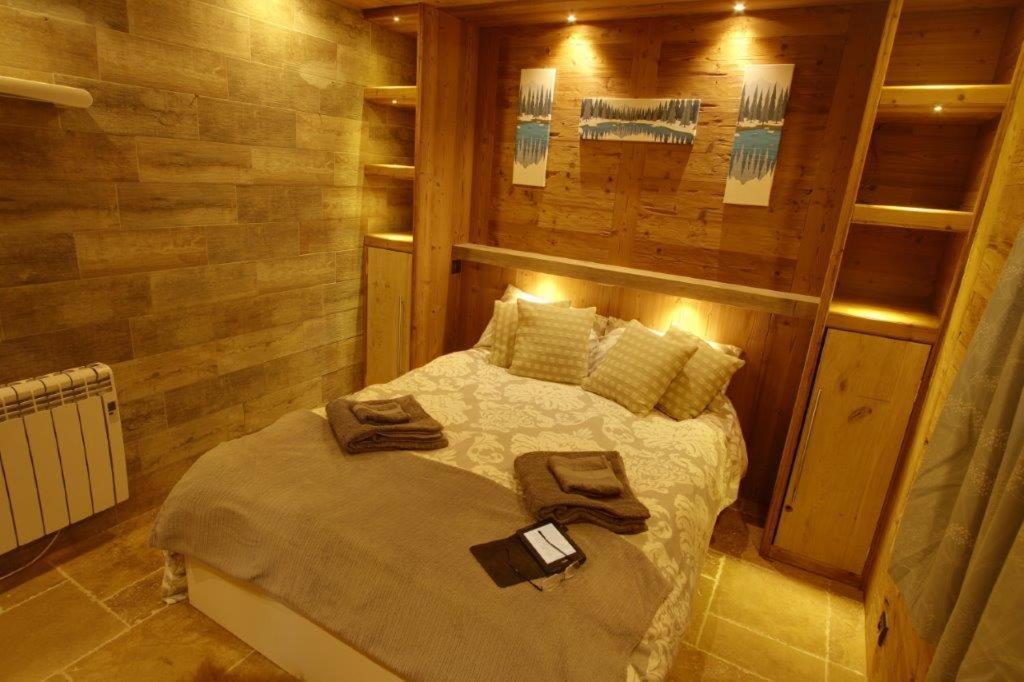 Chalet Miravidi, Montchavin-La Plagne, Jacuzzi & Sauna المظهر الخارجي الصورة