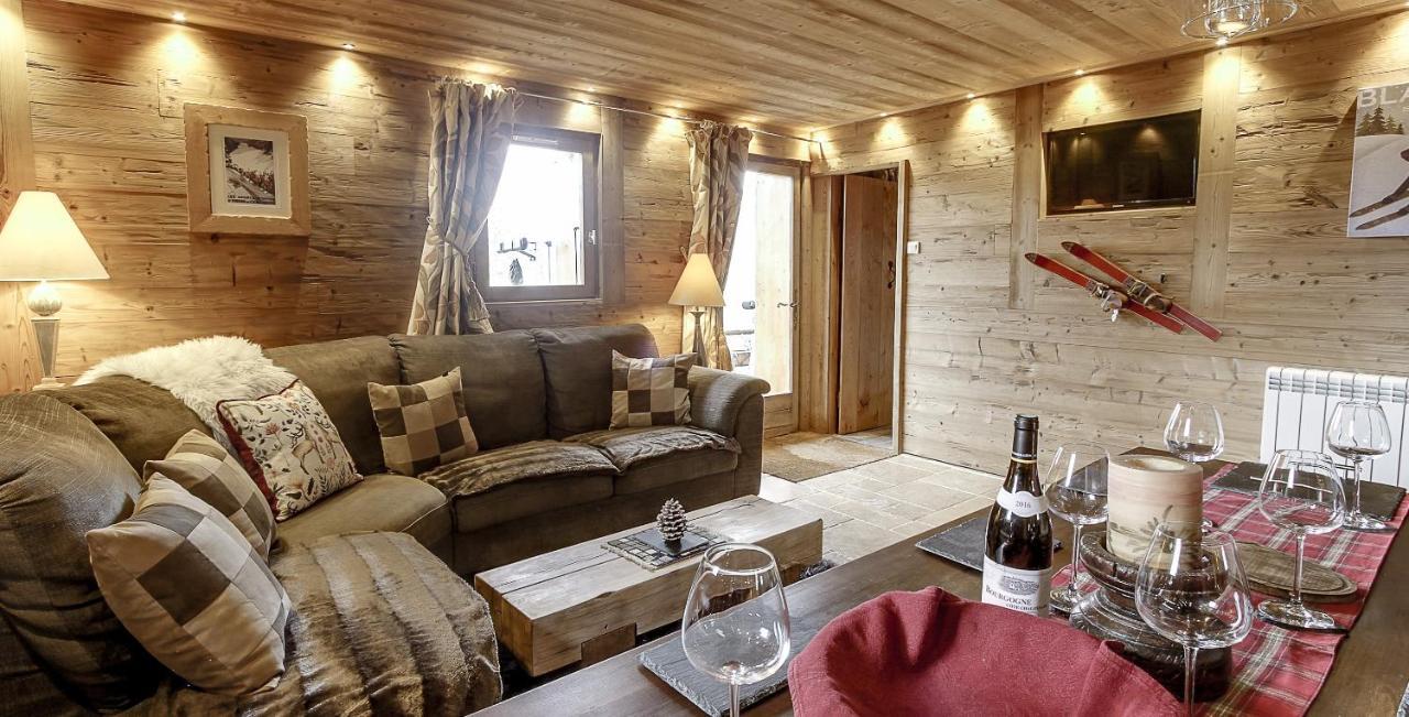 Chalet Miravidi, Montchavin-La Plagne, Jacuzzi & Sauna المظهر الخارجي الصورة