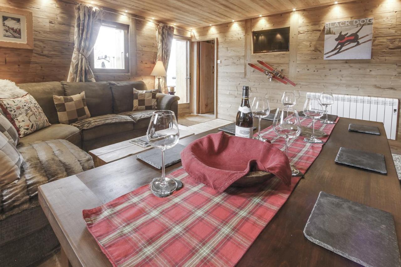 Chalet Miravidi, Montchavin-La Plagne, Jacuzzi & Sauna المظهر الخارجي الصورة