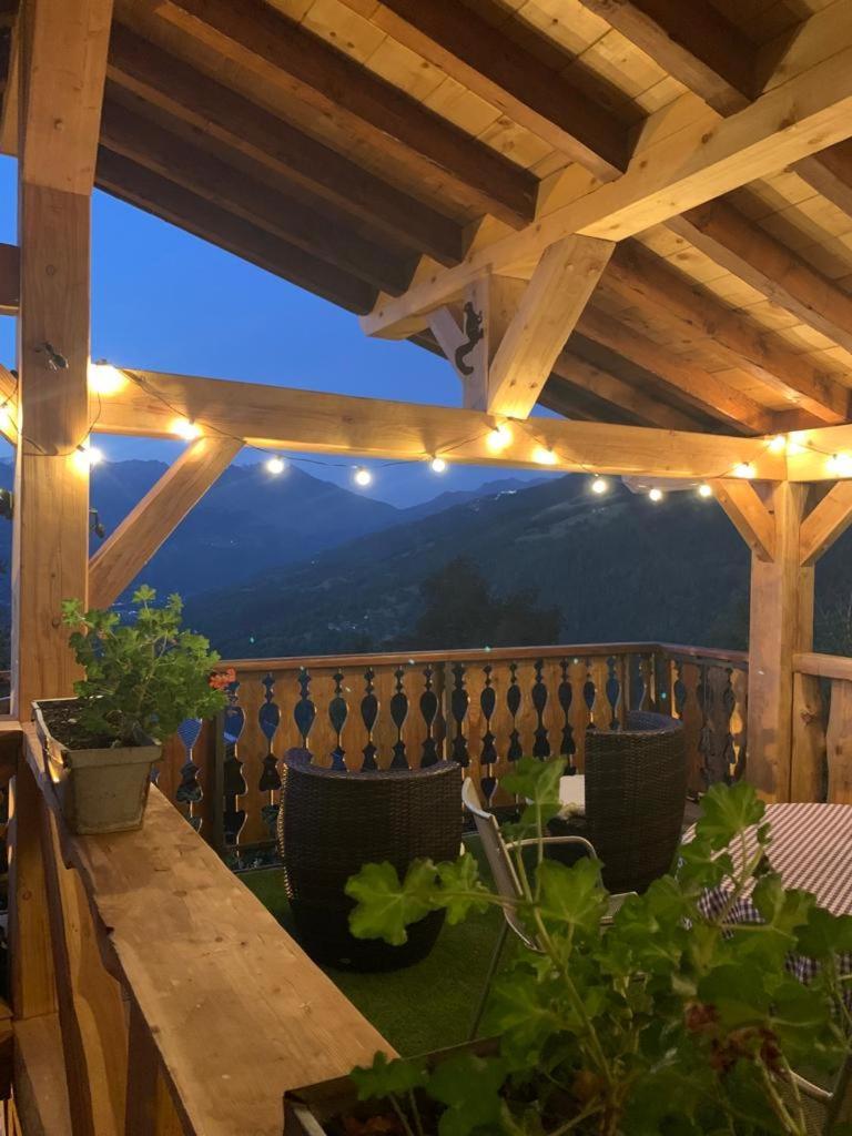 Chalet Miravidi, Montchavin-La Plagne, Jacuzzi & Sauna المظهر الخارجي الصورة