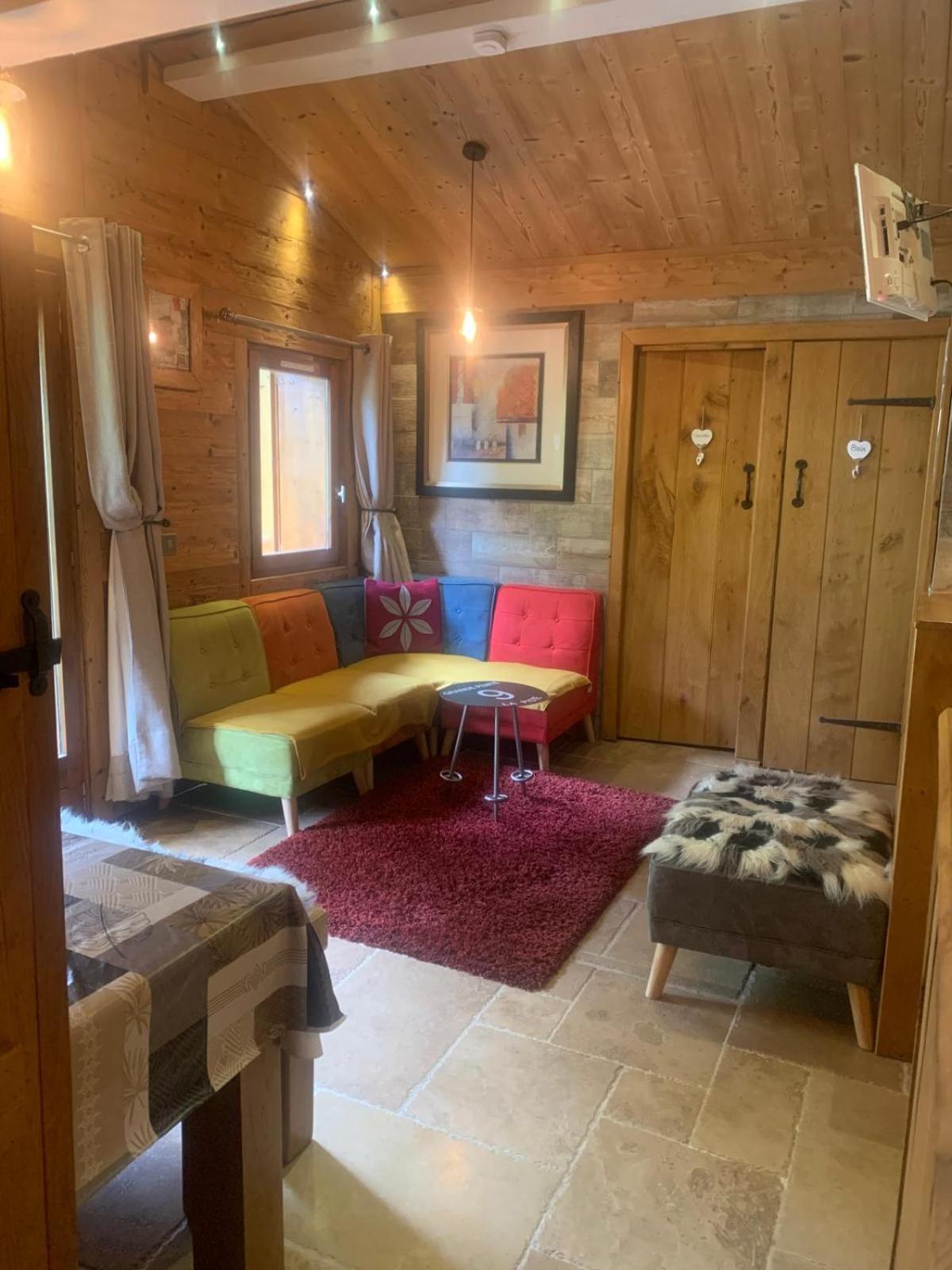 Chalet Miravidi, Montchavin-La Plagne, Jacuzzi & Sauna الغرفة الصورة