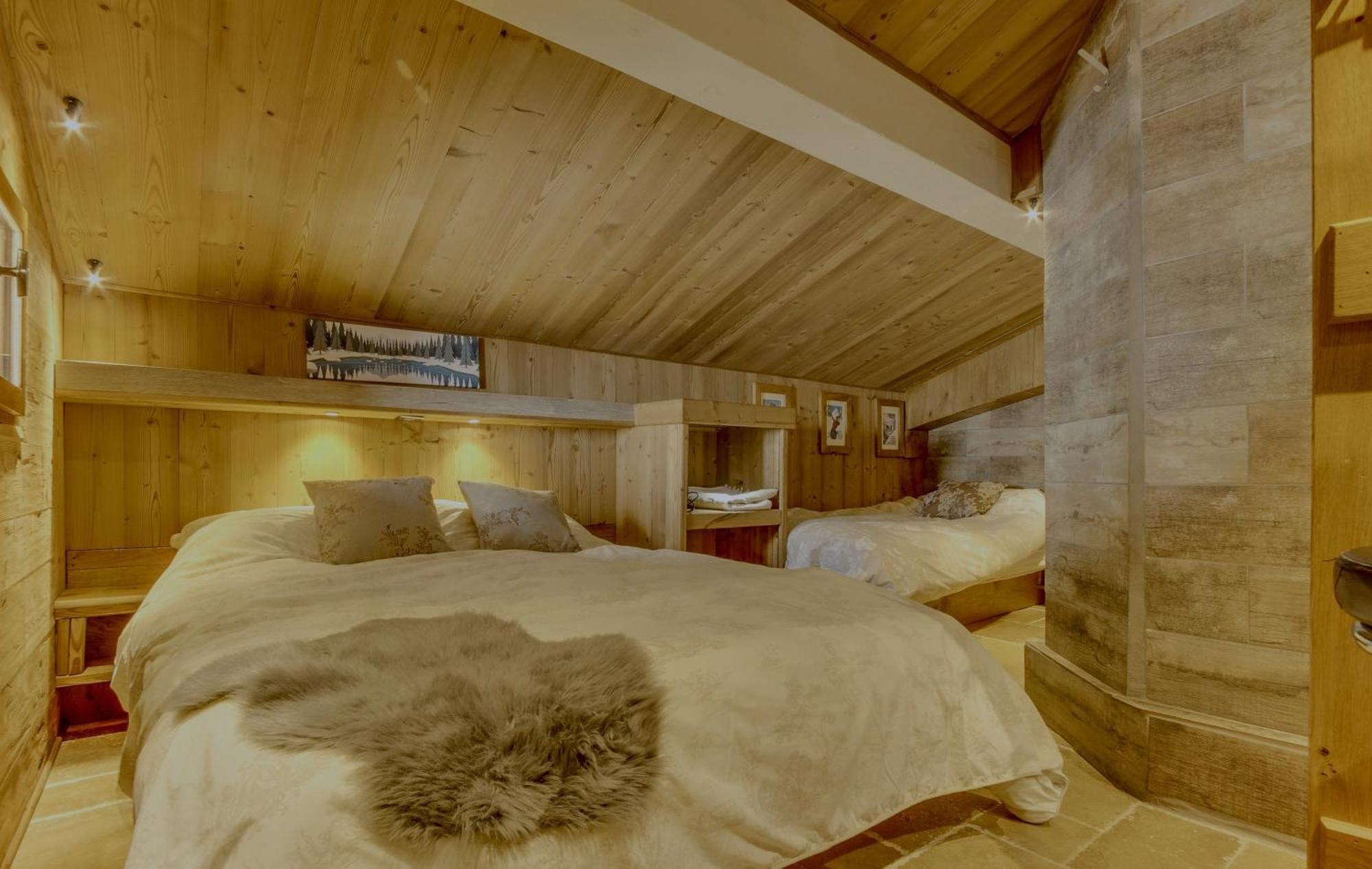 Chalet Miravidi, Montchavin-La Plagne, Jacuzzi & Sauna الغرفة الصورة