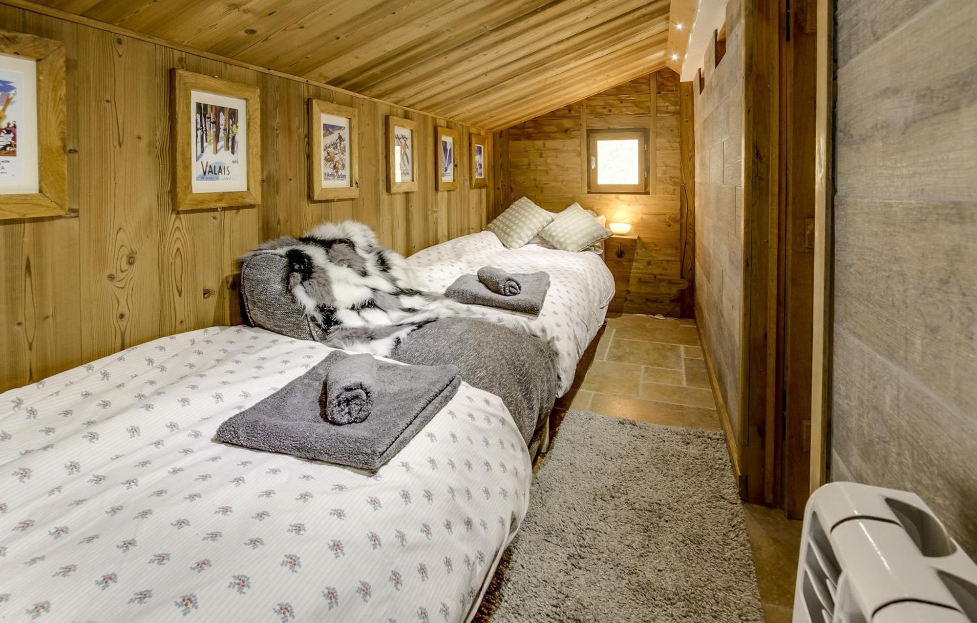 Chalet Miravidi, Montchavin-La Plagne, Jacuzzi & Sauna الغرفة الصورة