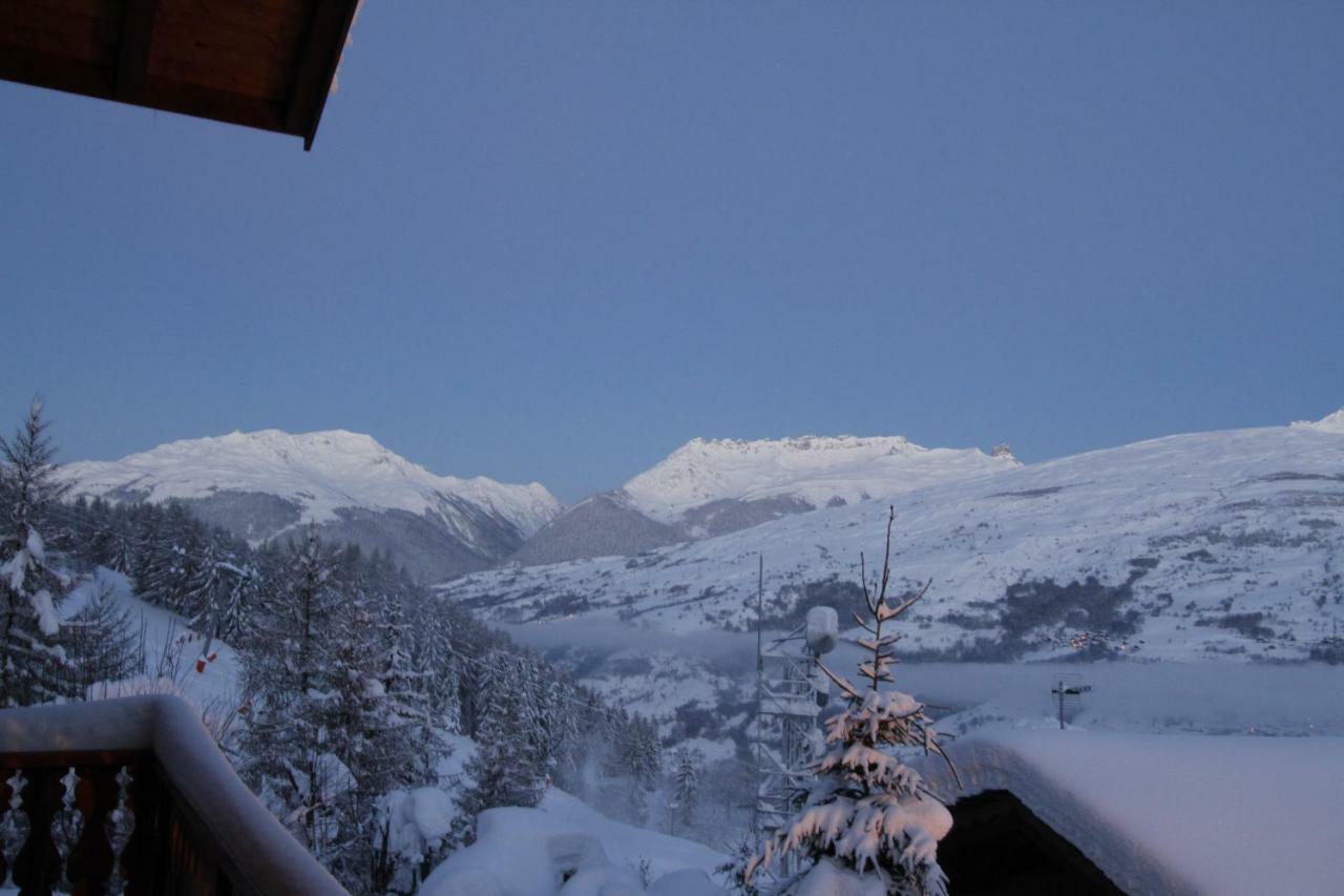 Chalet Miravidi, Montchavin-La Plagne, Jacuzzi & Sauna المظهر الخارجي الصورة